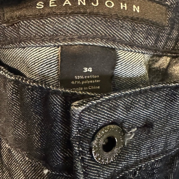 Y2K Sean John Hamilton Jeans Size 34 Fast Shipping - Picture 5 of 11